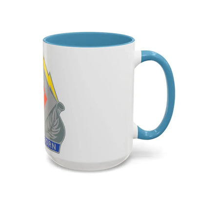 422 Signal Battalion (U.S. Army) Accent Coffee Mug - Go Mug Yourself