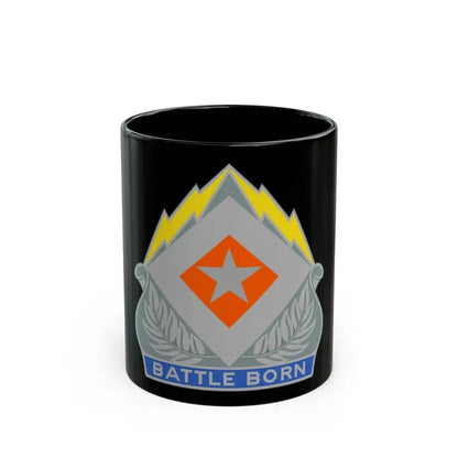 422 Signal Battalion (U.S. Army) Black Coffee Mug 11oz - Go Mug Yourself