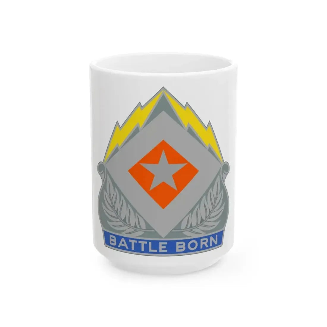 422 Signal Battalion (U.S. Army) White Coffee Mug 15oz - Go Mug Yourself