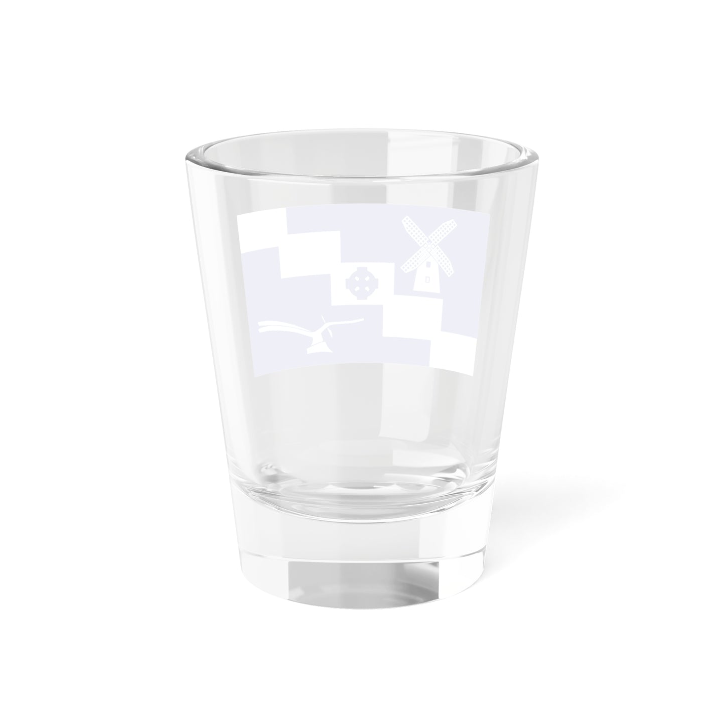 Flag of Staining UK - Shot Glass 1.5oz