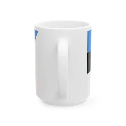 4221 GdCo flag (Estonia) White Coffee Mug - Go Mug Yourself