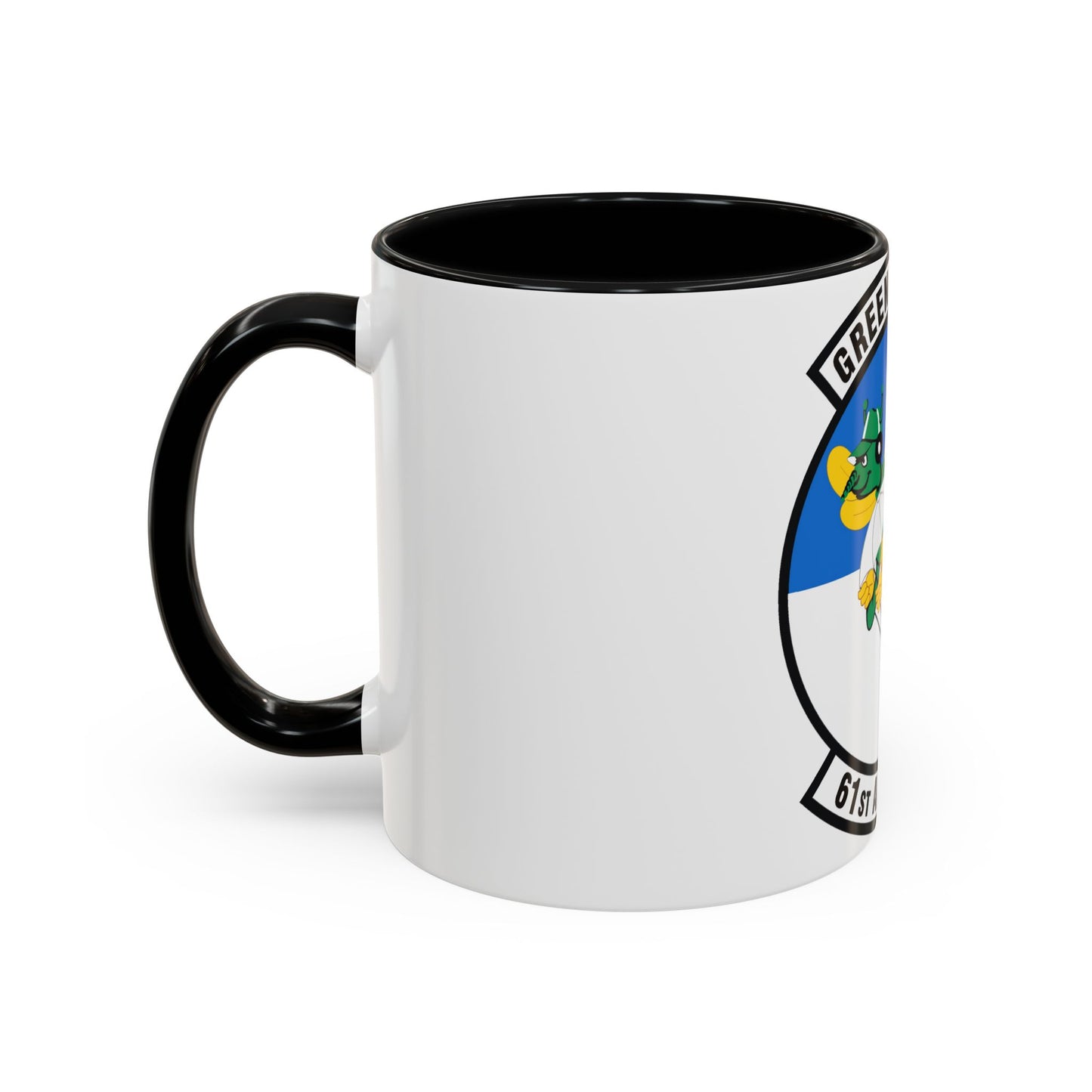 61st Airlift Squadron (U.S. Air Force) Accent Coffee Mug