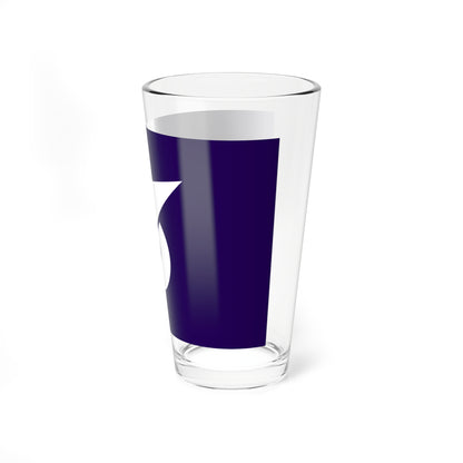 Flag of Tendo Yamagata (Japan) Pint Glass 16oz