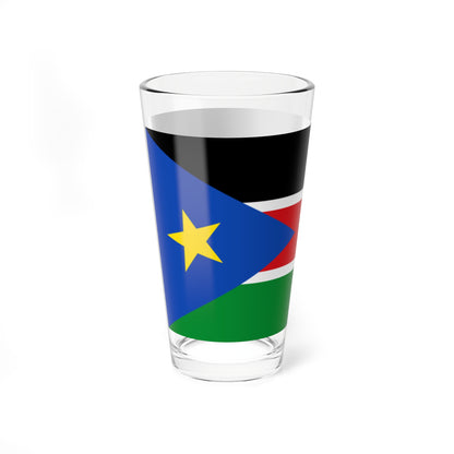 Flag of South Sudan2 (South Sudan) Pint Glass 16oz