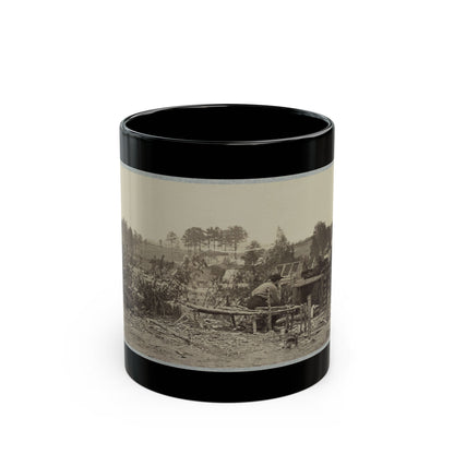 Abandoned Camp Of 9th Army Corps Near Falmouth, Va., February, 1863 (U.S. Civil War) Black Coffee Mug