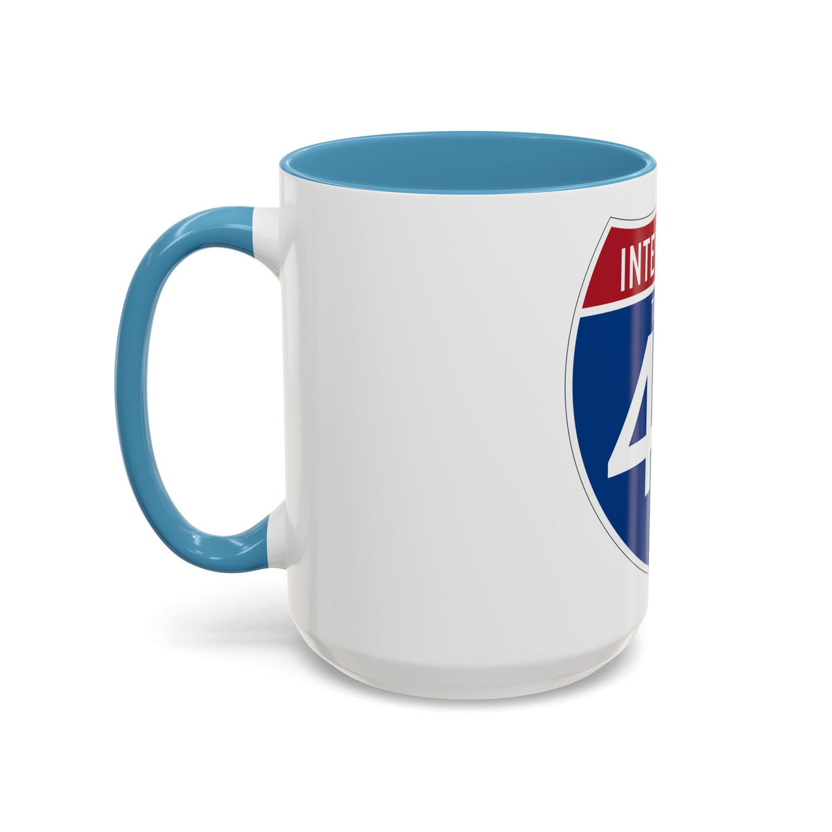 Interstate 45 (U.S. Highways) Accent Coffee Mug