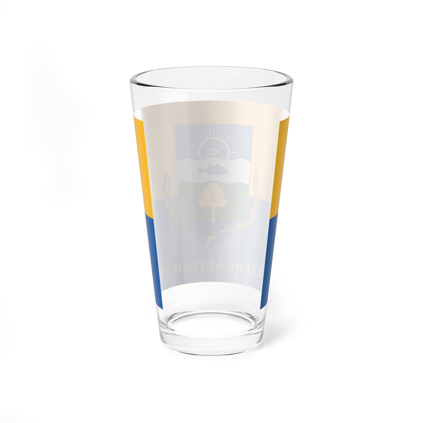 Flag of Esztergalyhorvati (Hungary) Pint Glass 16oz
