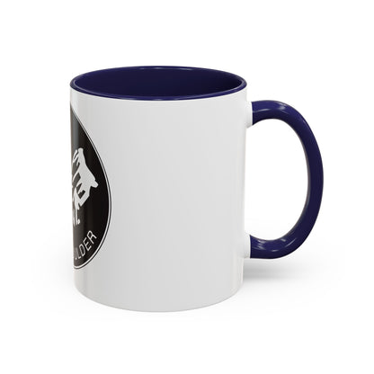 Seal of Boulder Colorado - Accent Coffee Mug