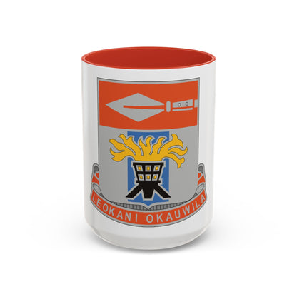 125 Signal Battalion (U.S. Army) Accent Coffee Mug