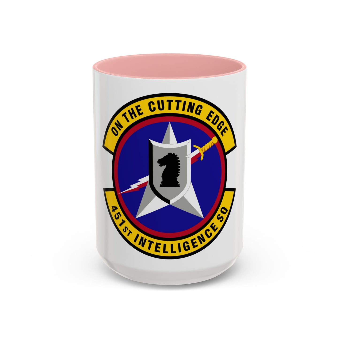 451 Intelligence Squadron ACC (U.S. Air Force) Accent Coffee Mug