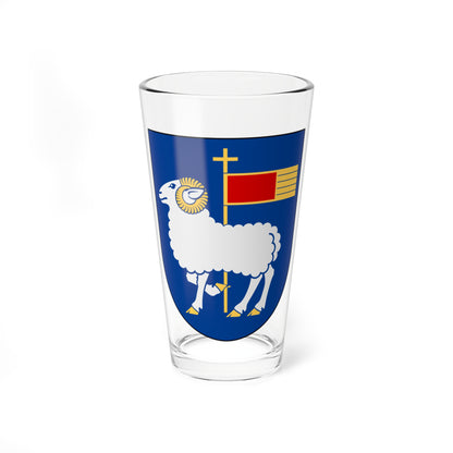 Gotland vapen (Sweden) (Coat of Arms) Pint Glass 16oz