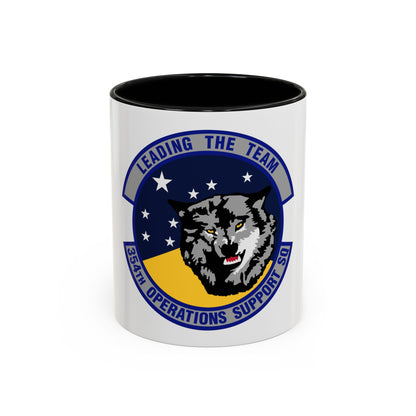 354th Operations Support Squadron (U.S. Air Force) Accent Coffee Mug
