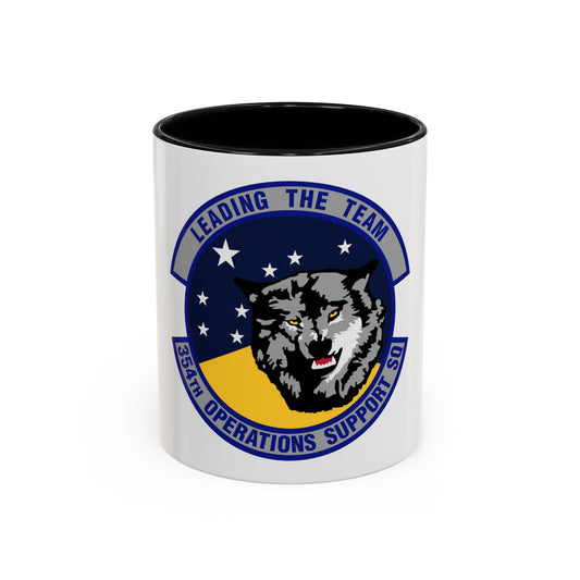 354th Operations Support Squadron (U.S. Air Force) Accent Coffee Mug