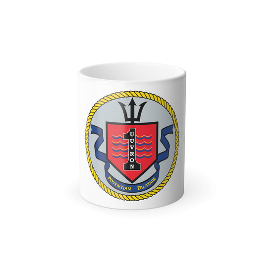 UUVRON 1 (U.S. Navy) Color Changing Mug 11oz