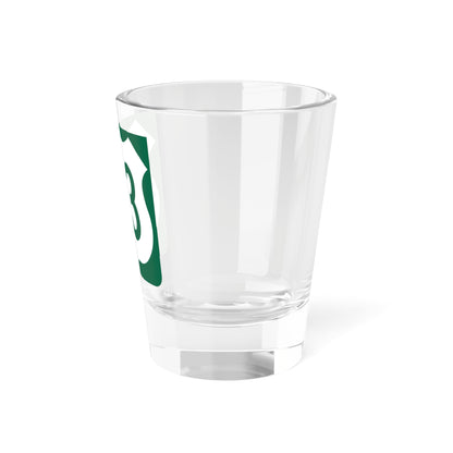 US 23 FL reversed (Florida) (Road Sign) Shot Glass 1.5oz