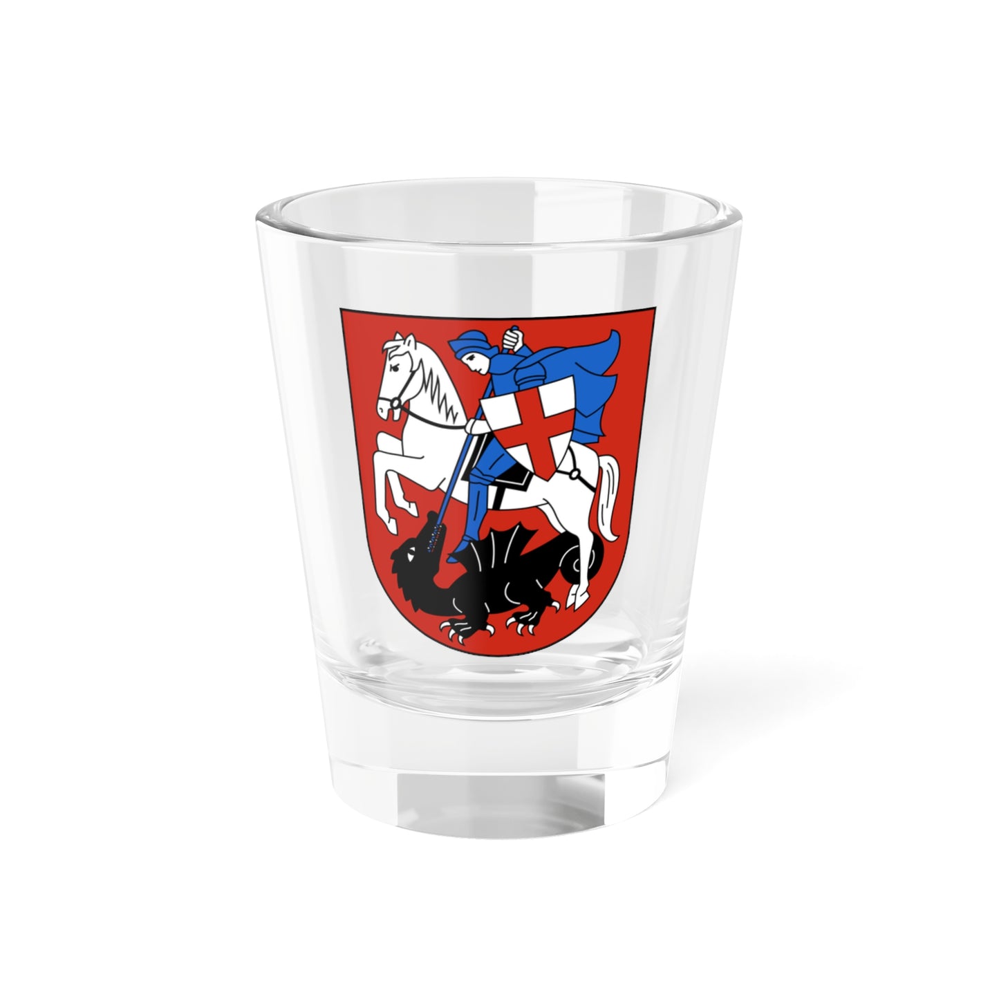 Kaltbrunn-blazon (Switzerland) (Coat of Arms) Shot Glass 1.5oz