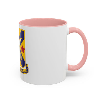 2nd Infantry Regiment (U.S. Army) Accent Coffee Mug