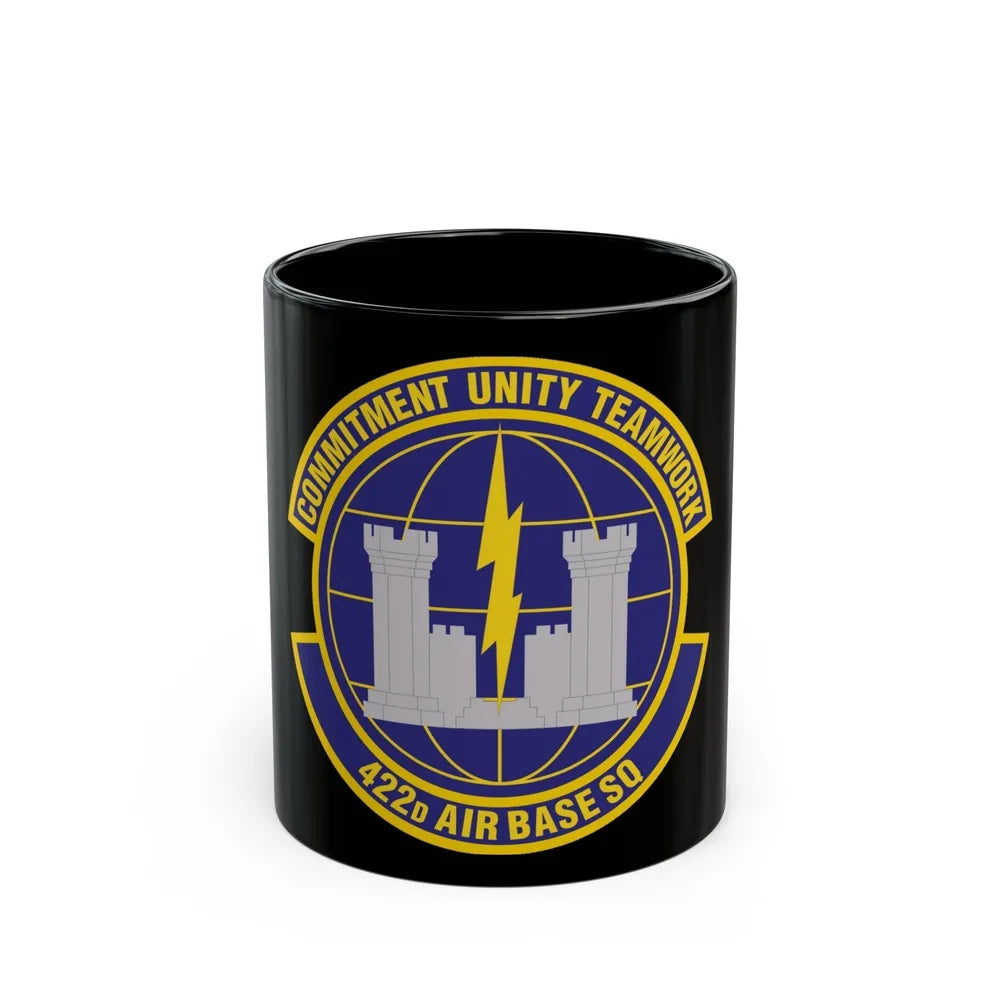 422d Air Base Squadron (U.S. Air Force) Black Coffee Mug-11oz-Go Mug Yourself