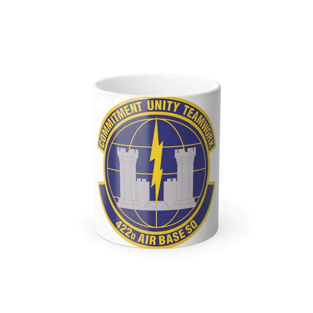 422d Air Base Squadron (U.S. Air Force) Color Changing Mug 11oz - Go Mug Yourself