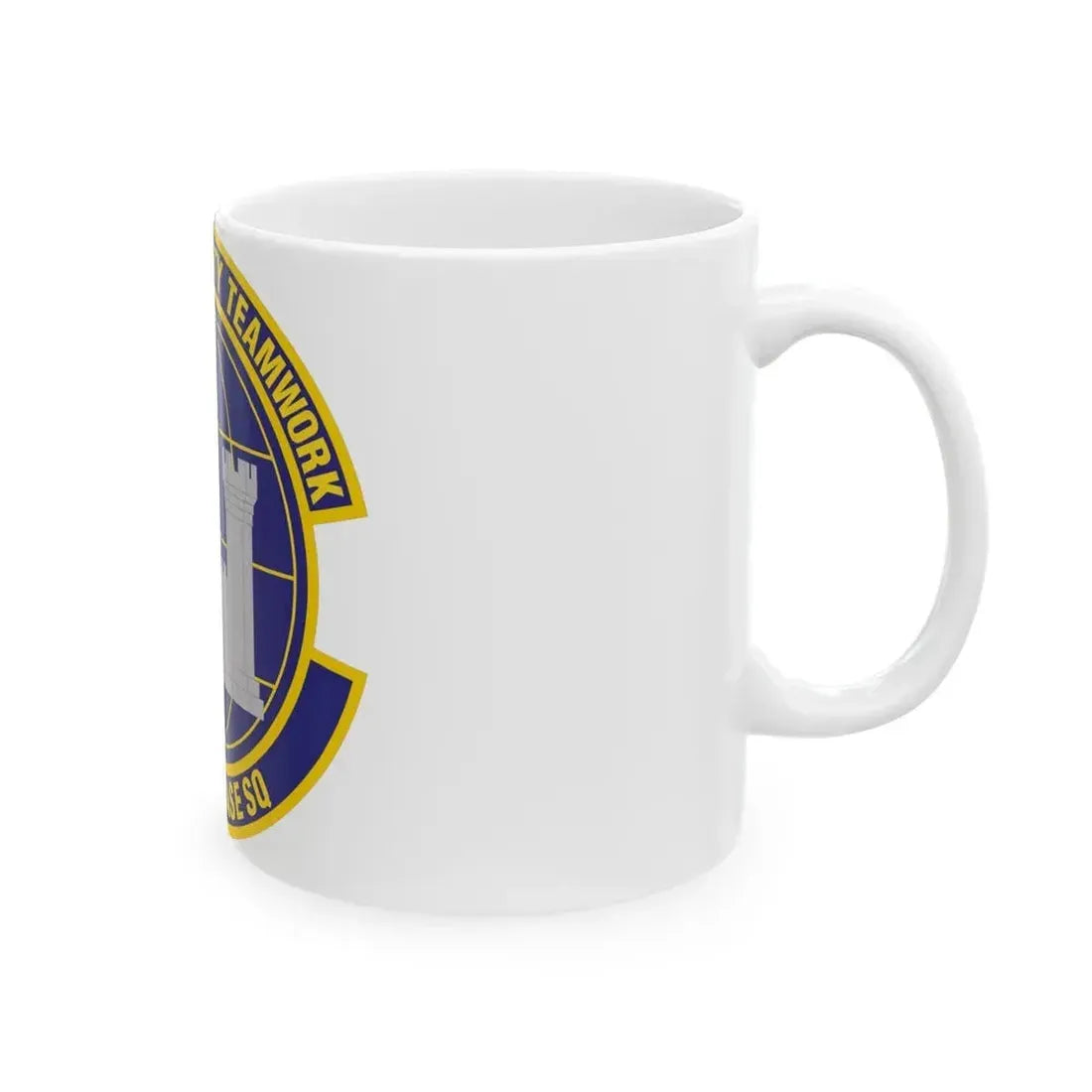 422d Air Base Squadron (U.S. Air Force) White Coffee Mug - Go Mug Yourself