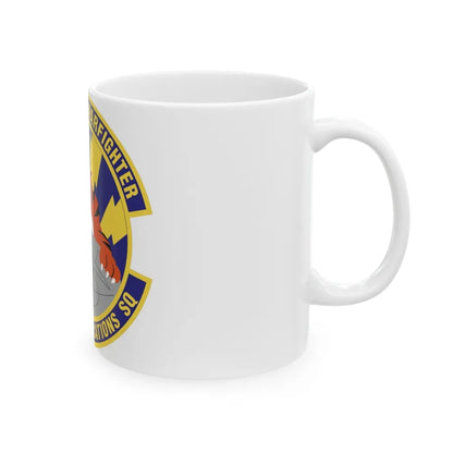 422d Communications Squadron (U.S. Air Force) White Coffee Mug-Go Mug Yourself