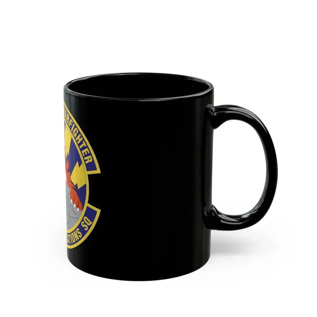422d Communications Squadron (U.S. Air Force) Black Coffee Mug - Go Mug Yourself