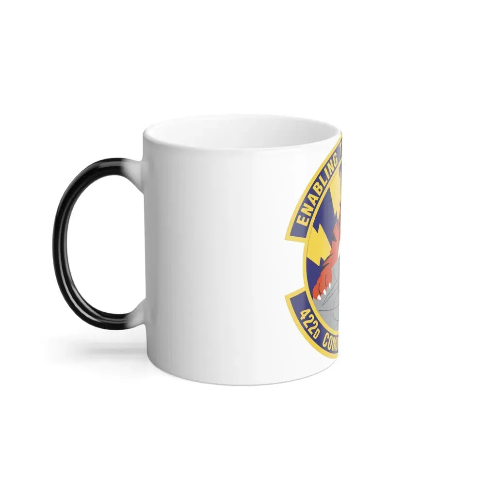 422d Communications Squadron (U.S. Air Force) Color Changing Mug - Go Mug Yourself
