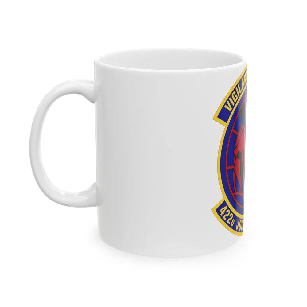 422d Joint Tactics Squadron (U.S. Air Force) White Coffee Mug-Go Mug Yourself