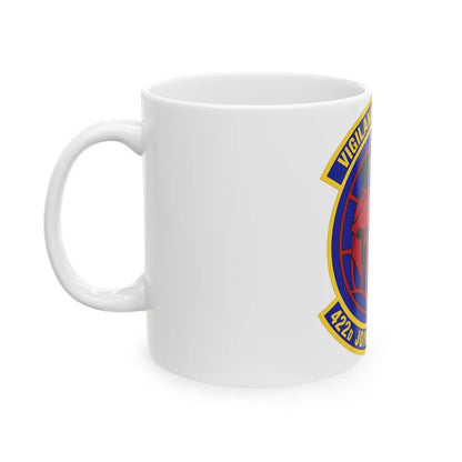 422d Joint Tactics Squadron (U.S. Air Force) White Coffee Mug-Go Mug Yourself