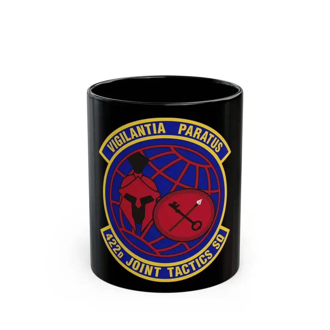 422d Joint Tactics Squadron (U.S. Air Force) Black Coffee Mug 11oz - Go Mug Yourself