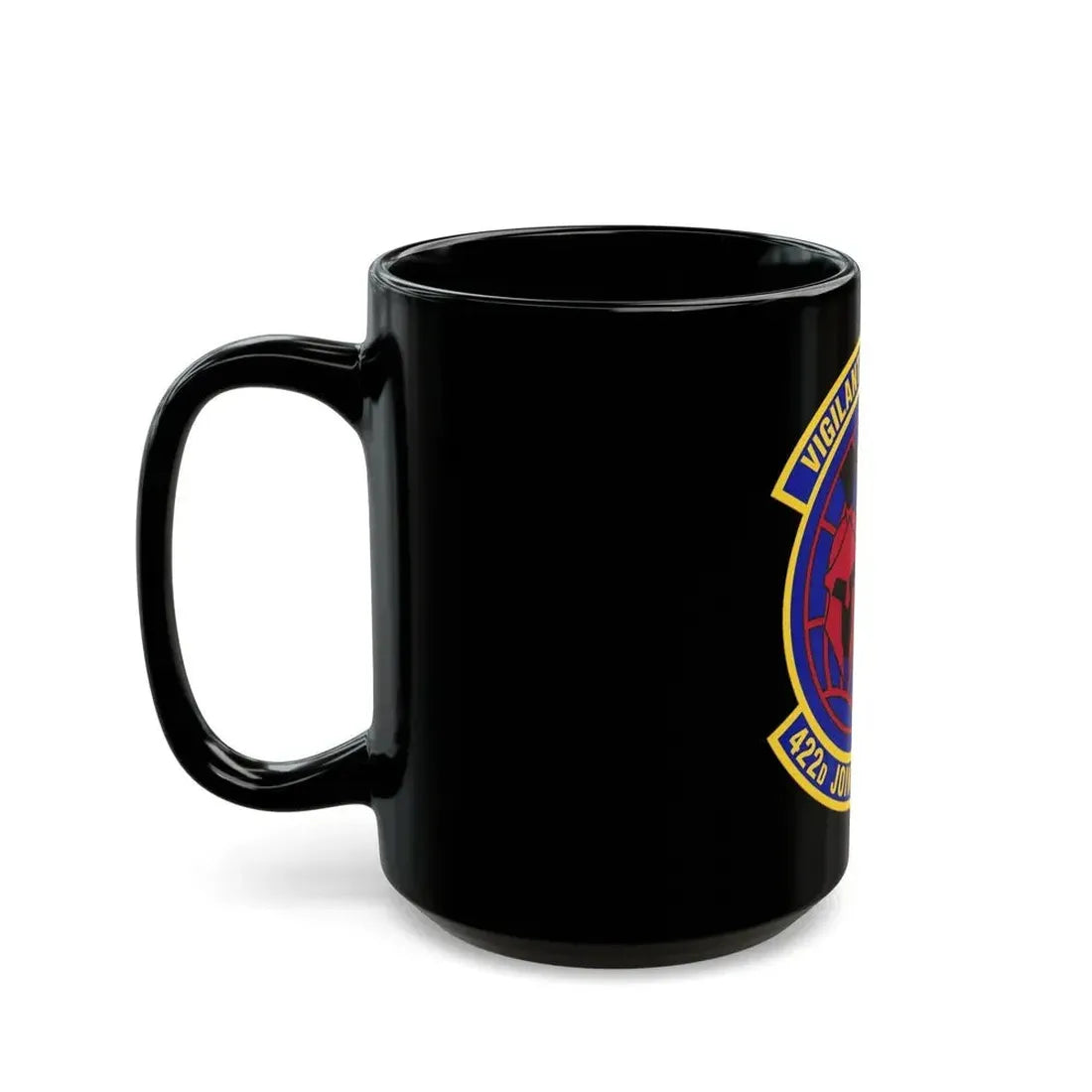 422d Joint Tactics Squadron (U.S. Air Force) Black Coffee Mug - Go Mug Yourself
