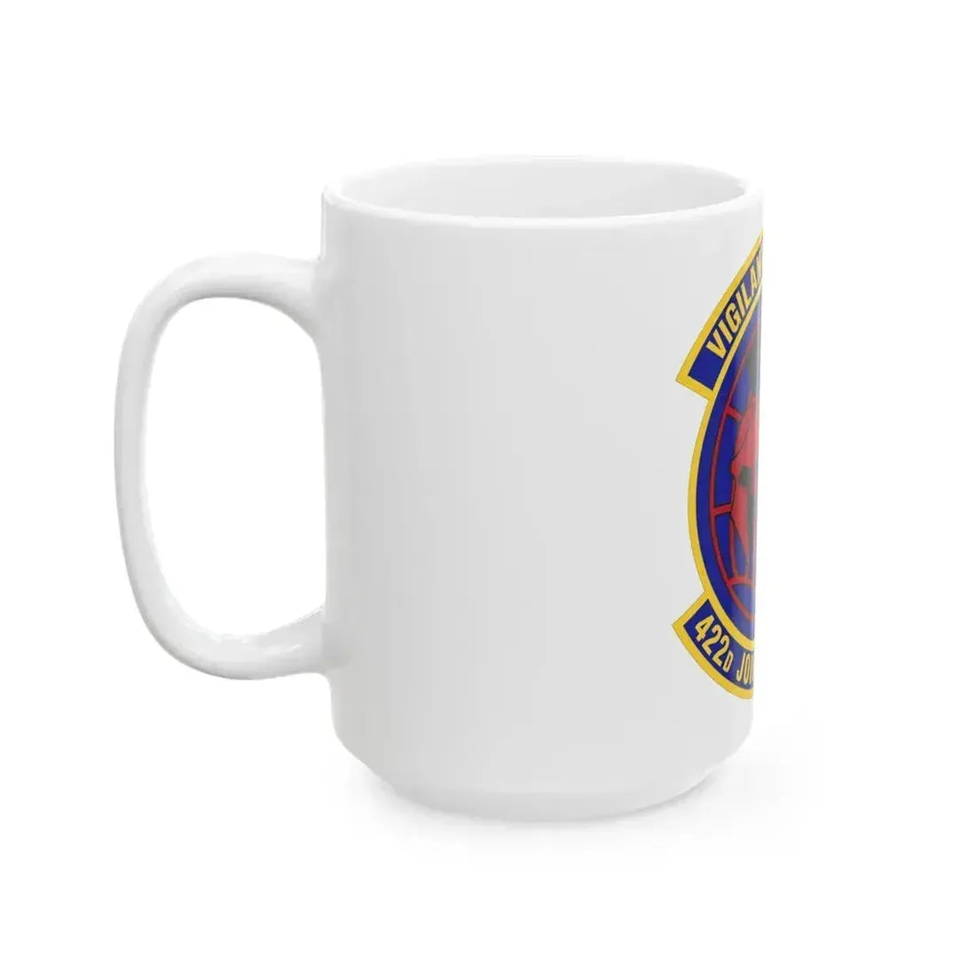 422d Joint Tactics Squadron (U.S. Air Force) White Coffee Mug - Go Mug Yourself