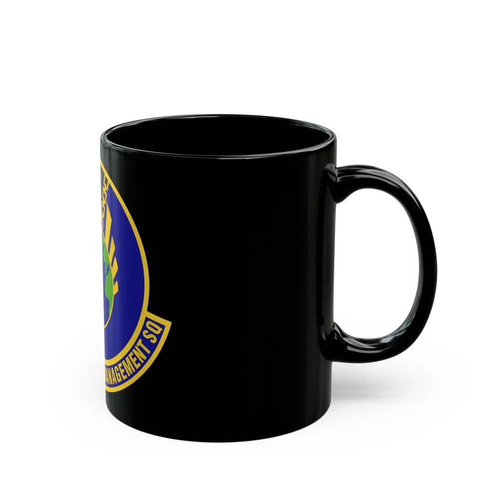 422d Supply Chain Management Squadron (U.S. Air Force) Black Coffee Mug-Go Mug Yourself