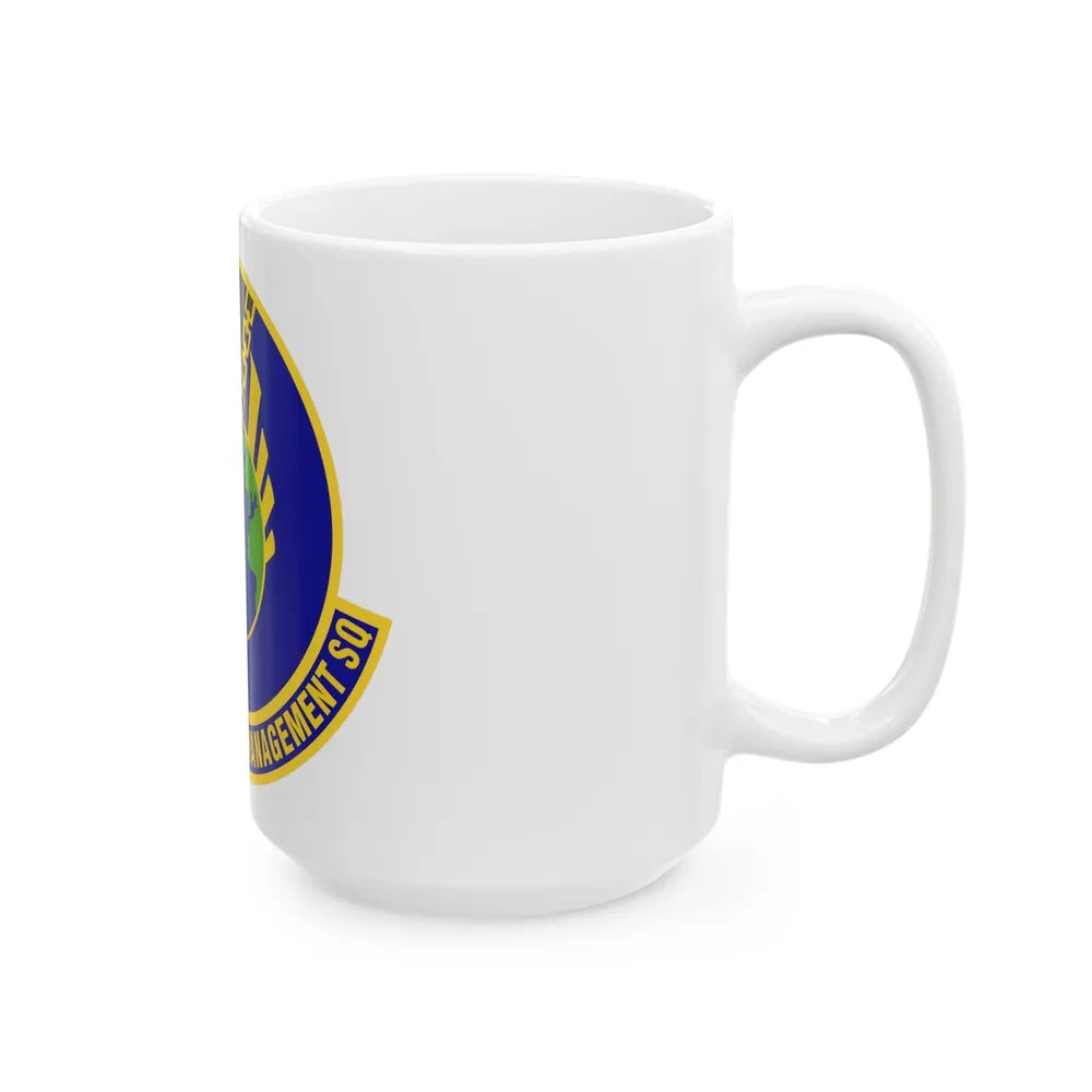 422d Supply Chain Management Squadron (U.S. Air Force) White Coffee Mug-Go Mug Yourself