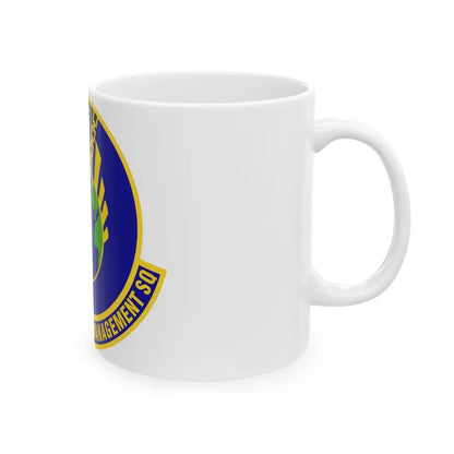 422d Supply Chain Management Squadron (U.S. Air Force) White Coffee Mug-Go Mug Yourself