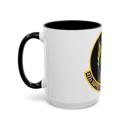 422d Supply Chain Management Squadron (U.S. Air Force) Accent Coffee Mug - Go Mug Yourself