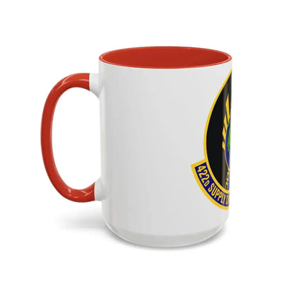 422d Supply Chain Management Squadron (U.S. Air Force) Accent Coffee Mug - Go Mug Yourself