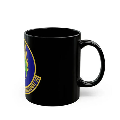 422d Supply Chain Management Squadron (U.S. Air Force) Black Coffee Mug - Go Mug Yourself
