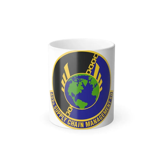 422d Supply Chain Management Squadron (U.S. Air Force) Color Changing Coffee Mug 11oz - Go Mug Yourself