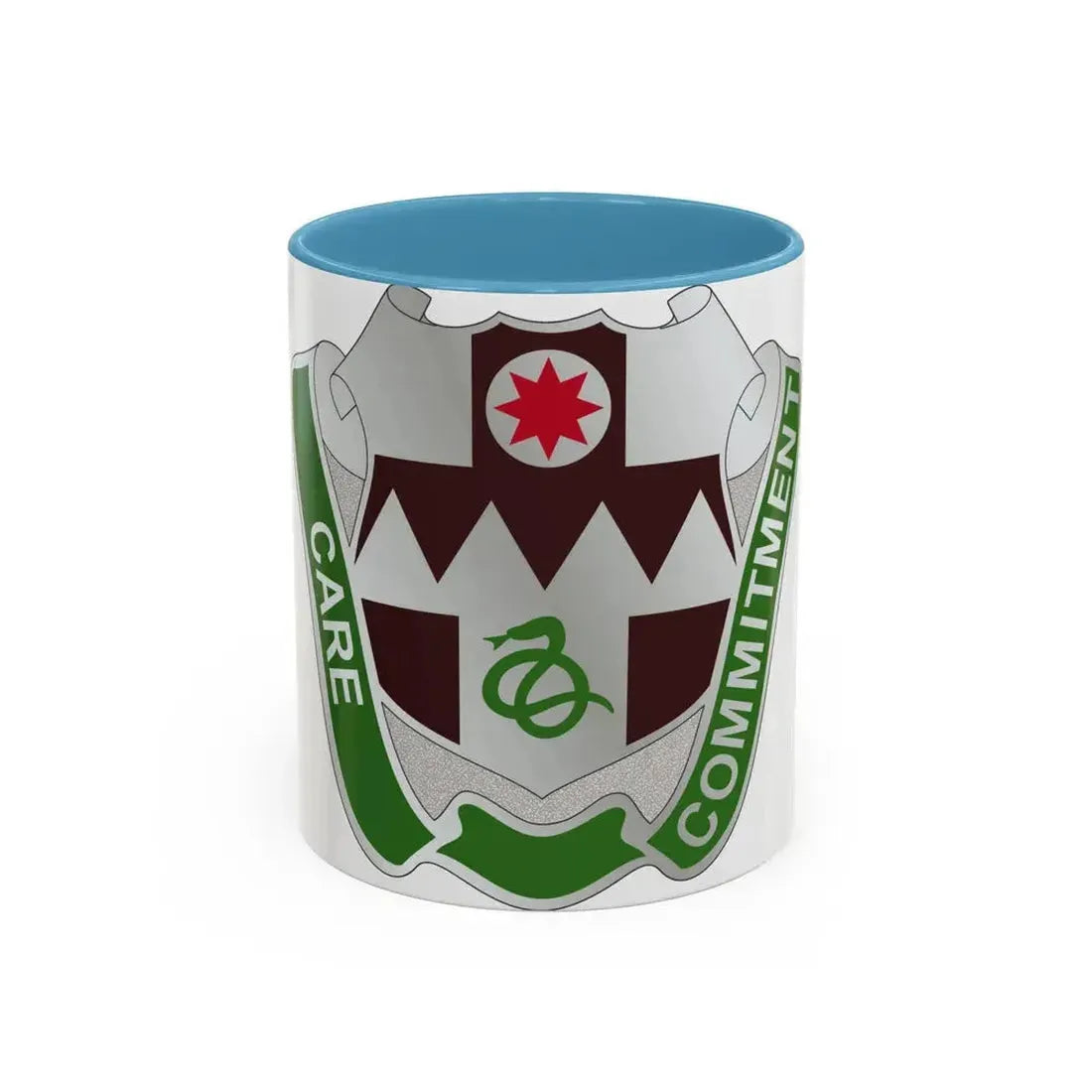 423 Medical Battalion (U.S. Army) Accent Coffee Mug 11oz Light Blue - Go Mug Yourself