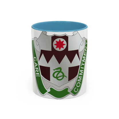 423 Medical Battalion (U.S. Army) Accent Coffee Mug 11oz Light Blue - Go Mug Yourself