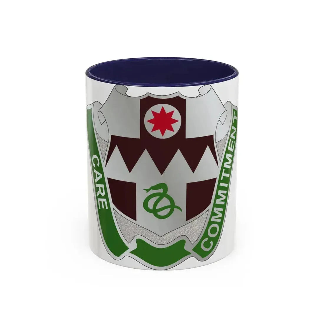 423 Medical Battalion (U.S. Army) Accent Coffee Mug 11oz Navy - Go Mug Yourself
