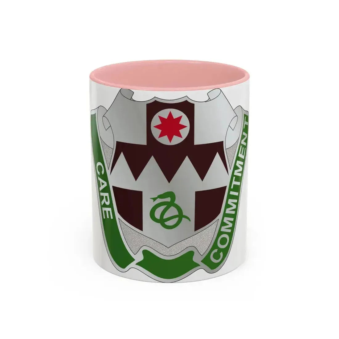 423 Medical Battalion (U.S. Army) Accent Coffee Mug 11oz Pink - Go Mug Yourself