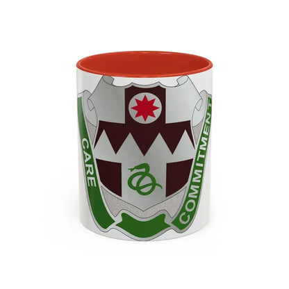 423 Medical Battalion (U.S. Army) Accent Coffee Mug 11oz Red - Go Mug Yourself