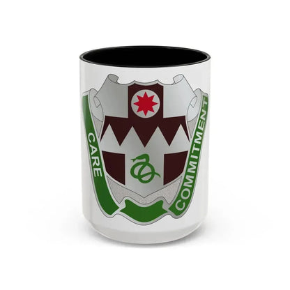 423 Medical Battalion (U.S. Army) Accent Coffee Mug 15oz Black - Go Mug Yourself