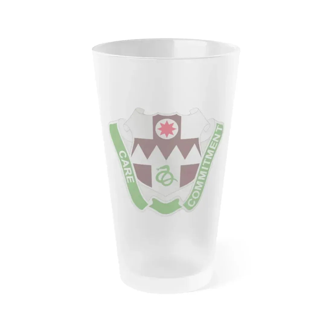 423 Medical Battalion (U.S. Army) Frosted Pint Glass 16oz Default Title - Go Mug Yourself