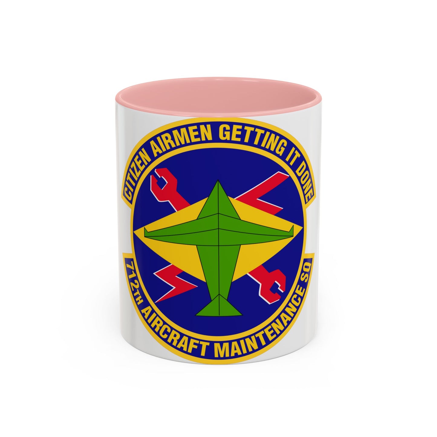 712th Aircraft Maintenance Squadron (U.S. Air Force) Accent Coffee Mug