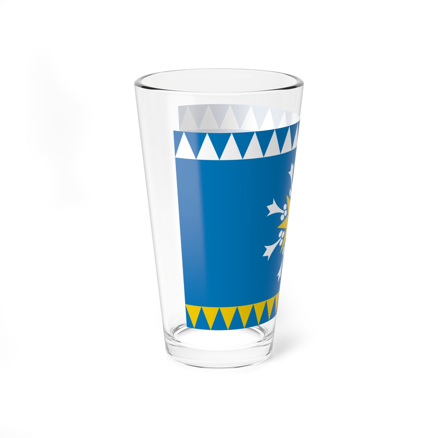 Flag of Ivdel Sverdlovsk oblast (Russia) Pint Glass 16oz