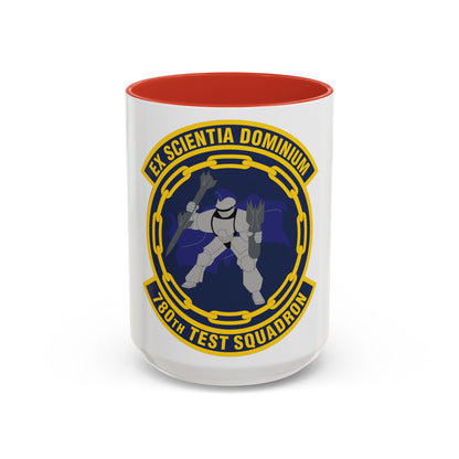 780th Test Squadron (U.S. Air Force) Accent Coffee Mug