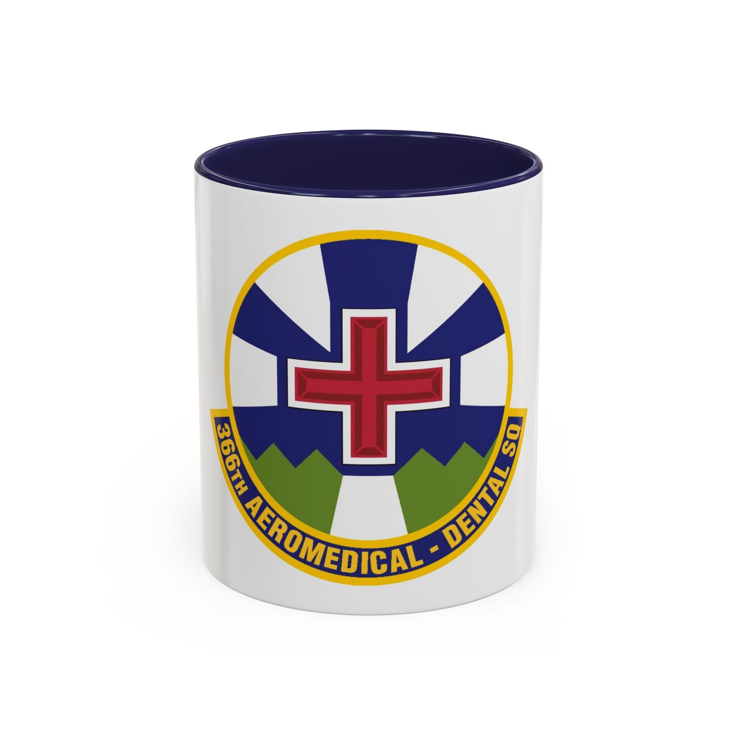 366th Aeromedical Dental Squadron (U.S. Air Force) Accent Coffee Mug